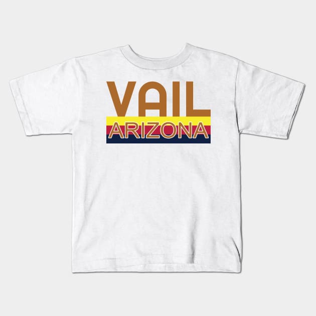 Vail Arizona Kids T-Shirt by DPattonPD